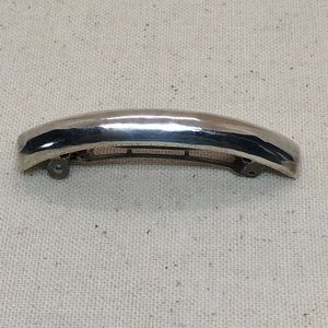 Vintage sterling silver hair barrette